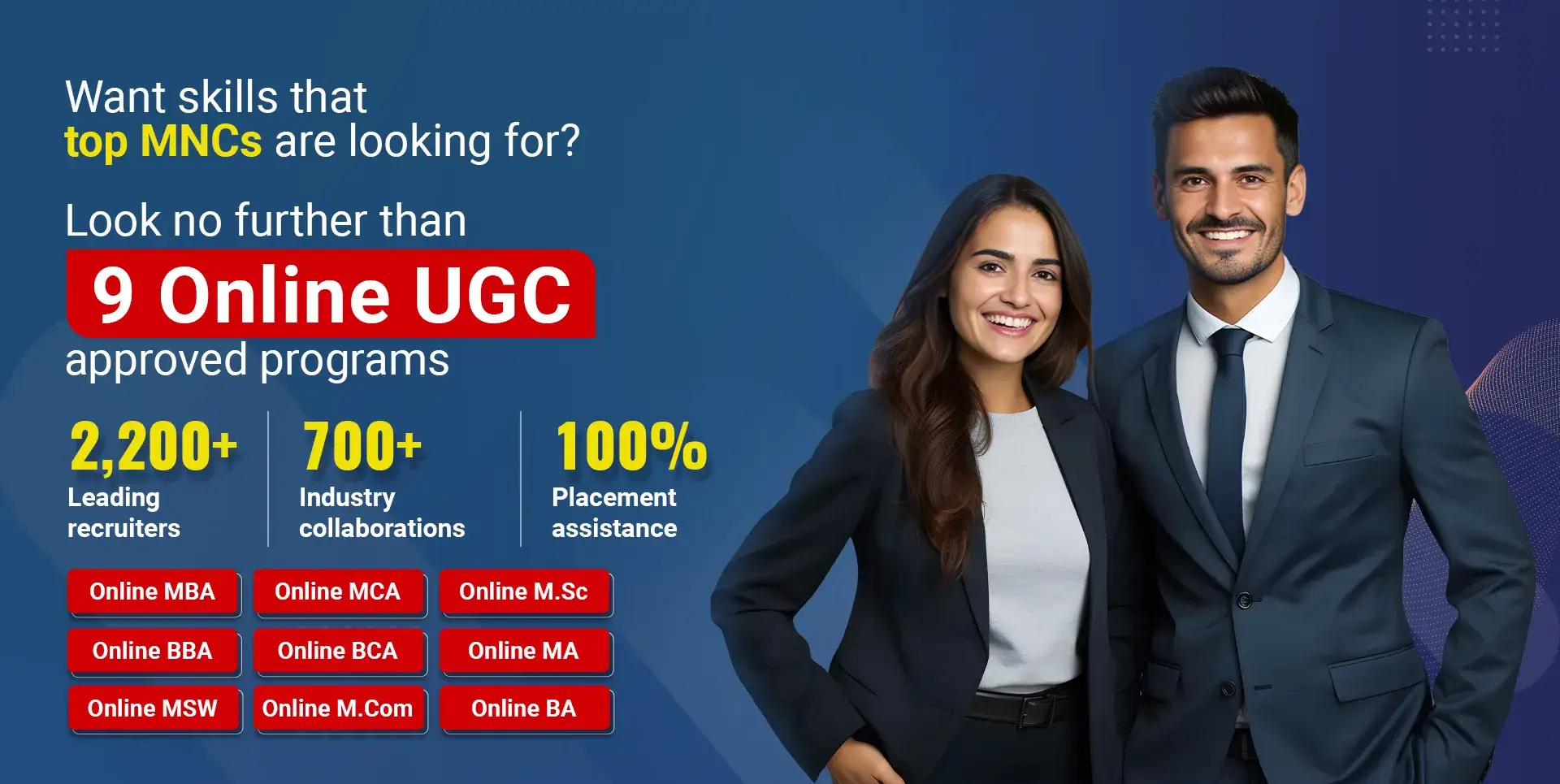 Online programs banner