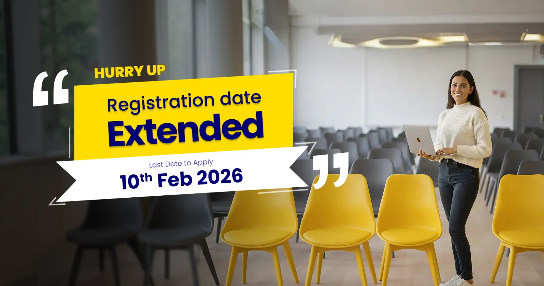 Hurry up - Date Extended