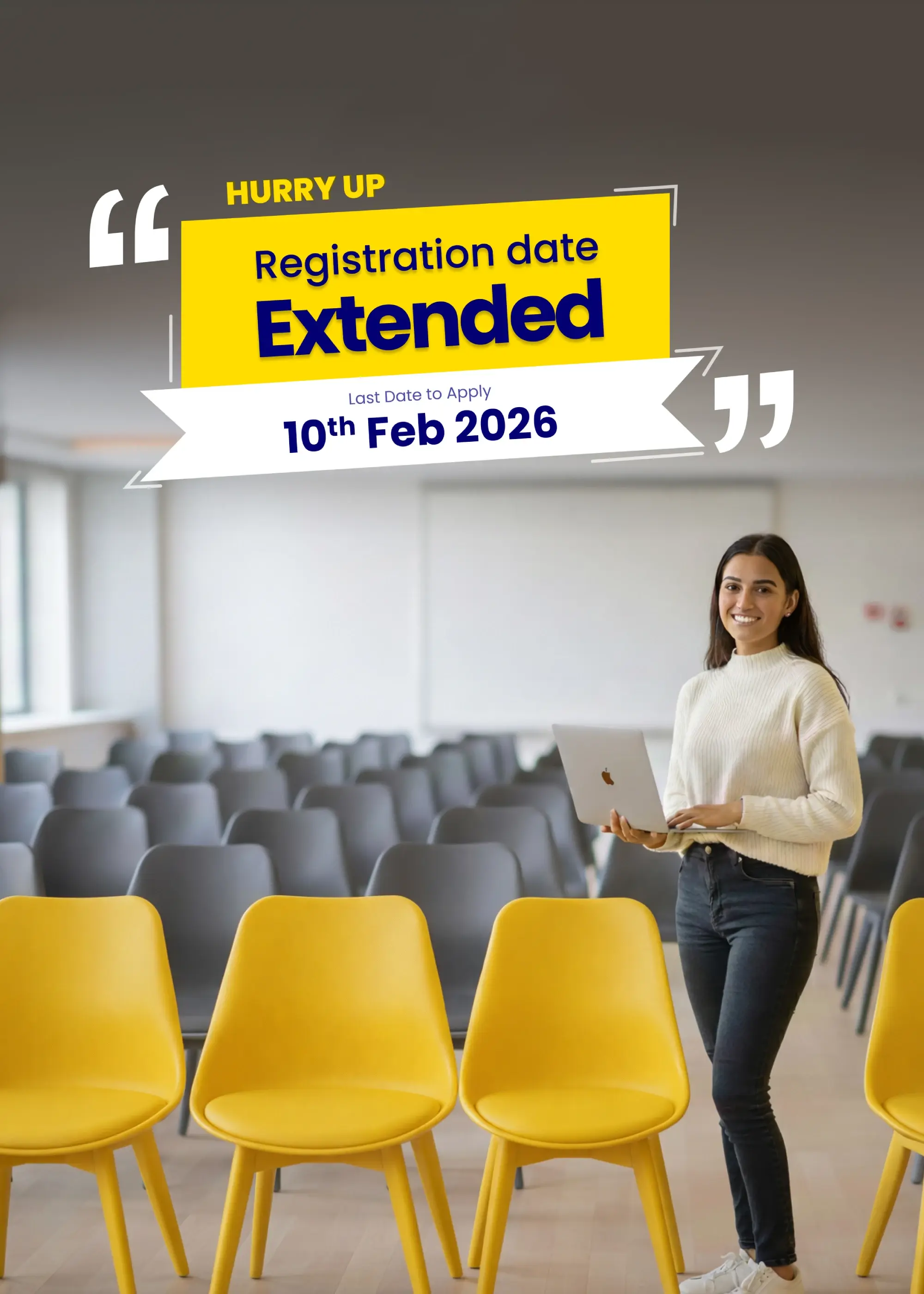 Hurry up - Date Extended