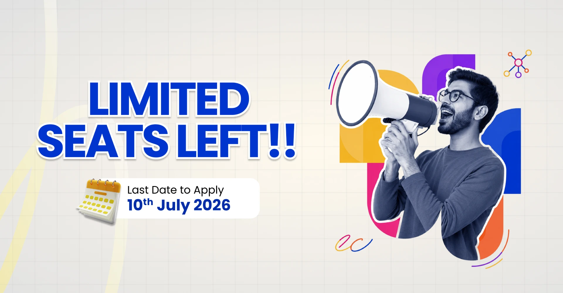 Limited seats left!!
