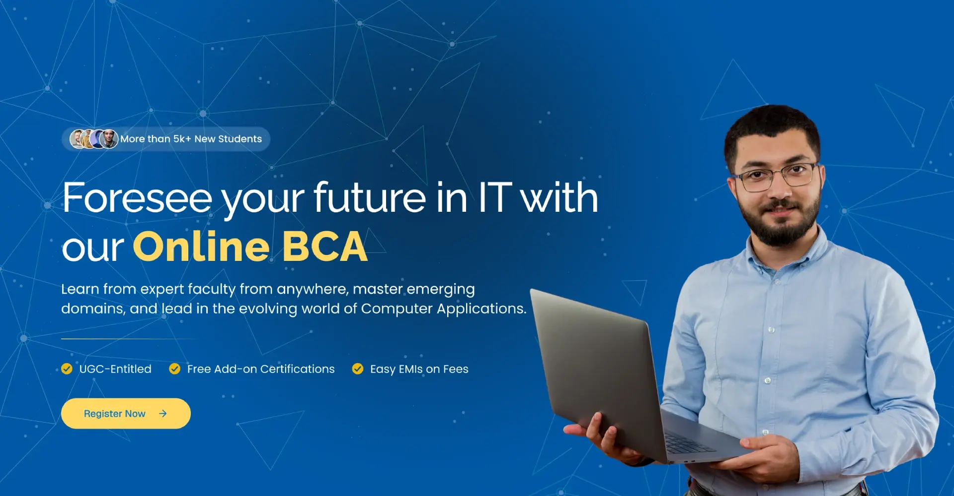 Foresee your future in IT with our Online BCA