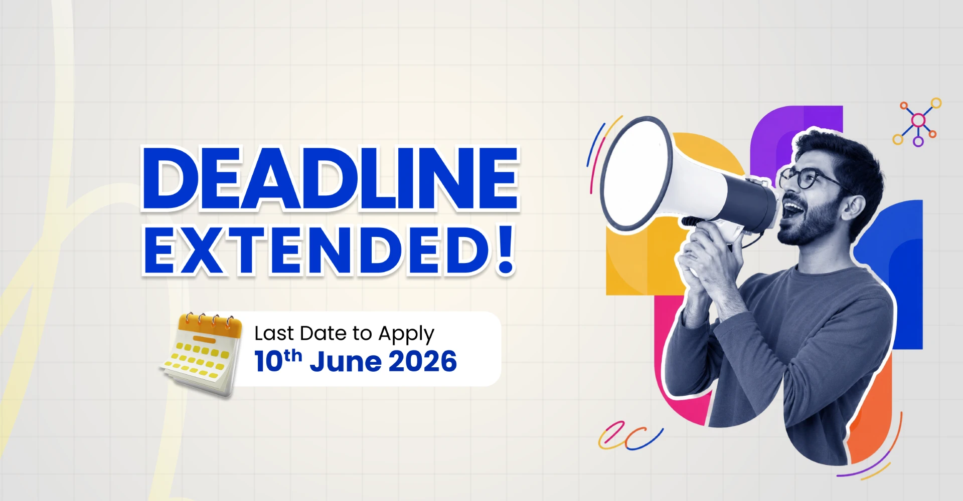 Last date to apply 10th June 2026 - Parul University