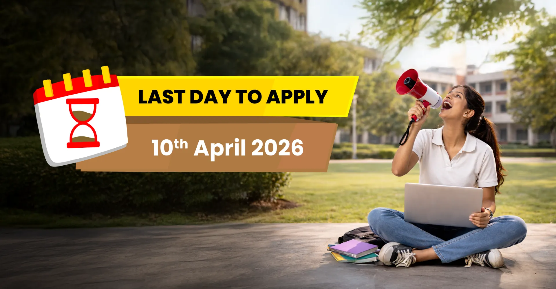 Last date apply 10th April 2026 - Parul University