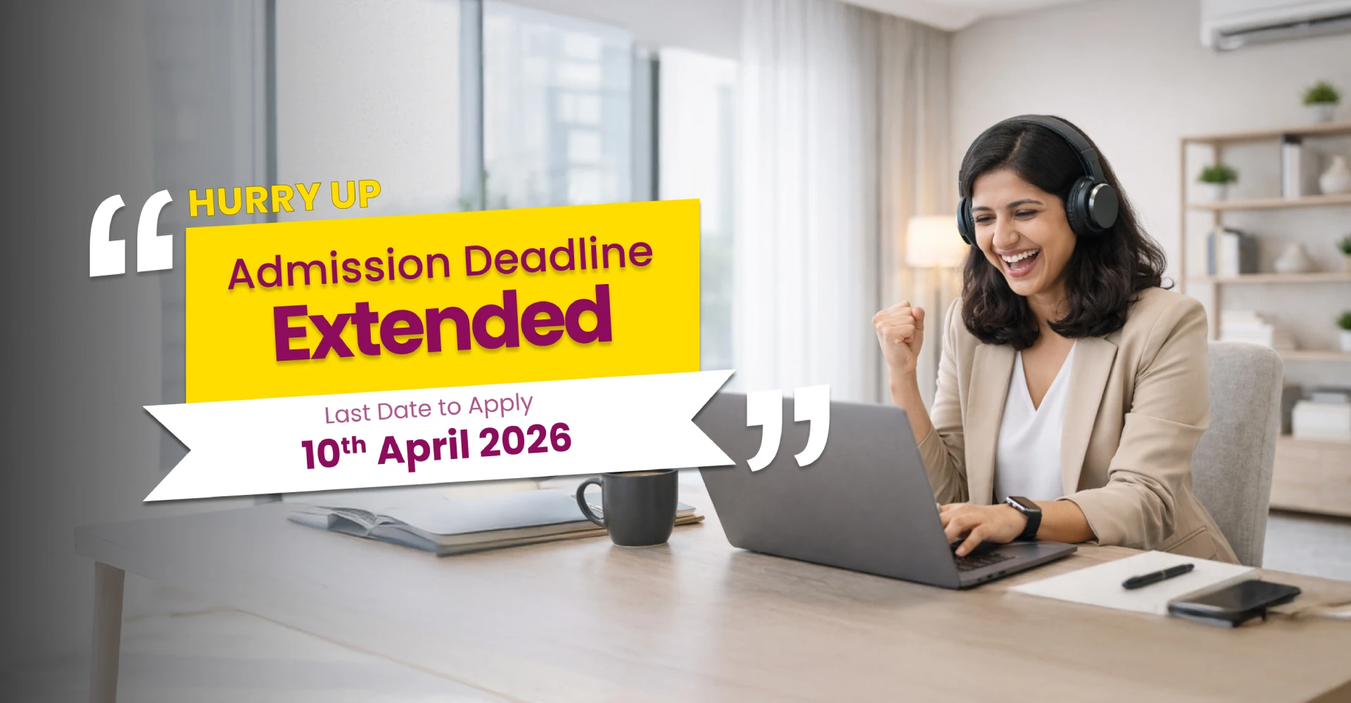 Last date apply 10th April 2026 - Parul University