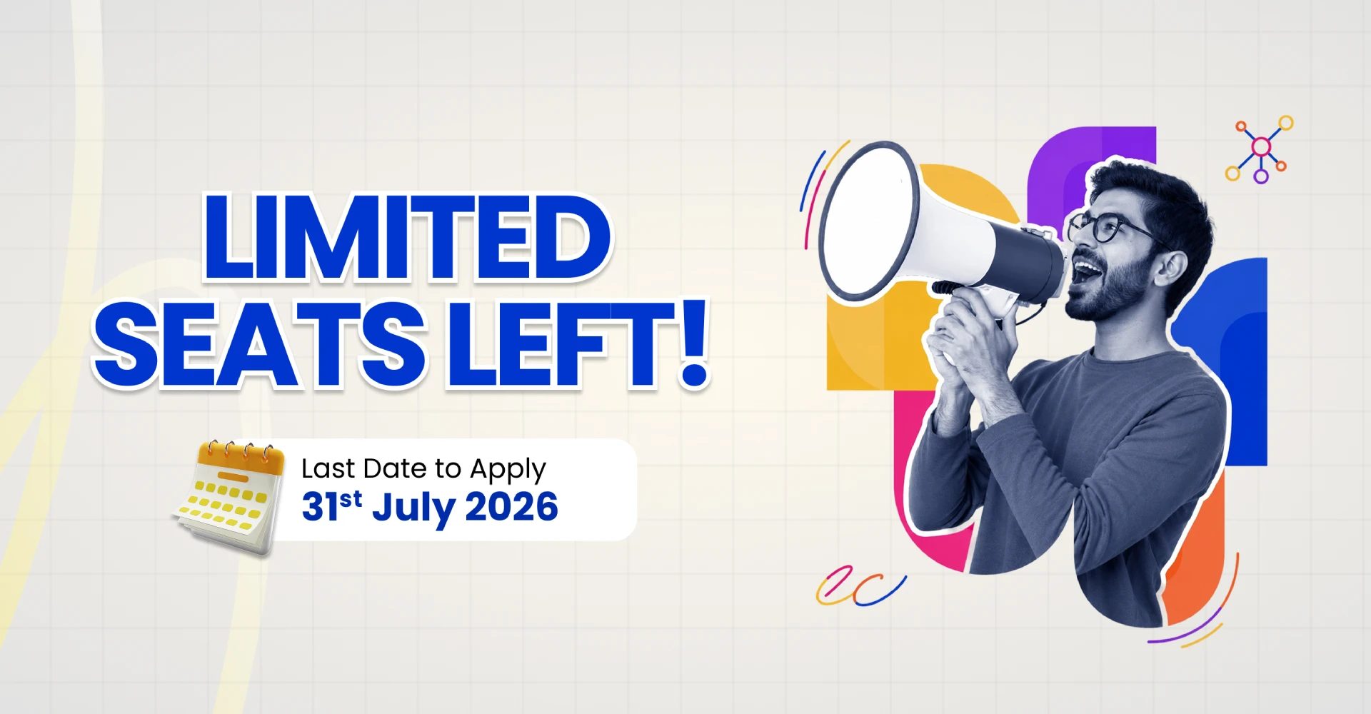 Limited seats left!!